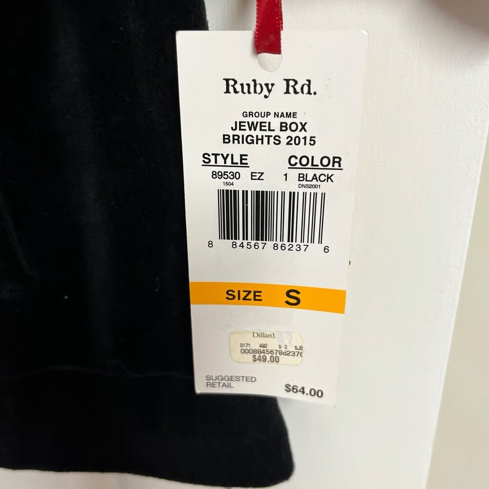 Ruby Rd Zippered Jacket with Bling - Picture 4 of 4
